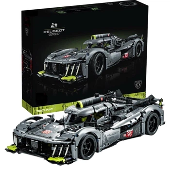 Конструктор PEUGEOT 9X8 24H Le Mans 1775 деталей спортивный автомобиль совместимый блочный концепт пежо