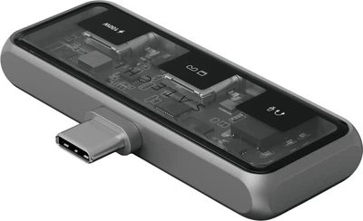 Хаб Satechi Mobile XR Hub з аудіопортом для Viture / RayNeo / iPhone 15+ (Space Gray)