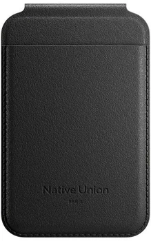 Картхолдер Native Union Active Wallet Stand Magnetic для iPhone Черный (ACT-BLK-WAL)