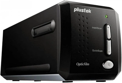 Слайд-сканер плівковий Plustek OpticFilm 8200i Ai 7200dpi 48bit LED Ai Studio 8 чорний (0227TS)