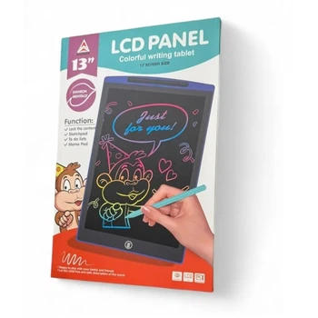 Планшет графический для рисования, заметок 1301 LCD Writing 13", Розовый (033x)