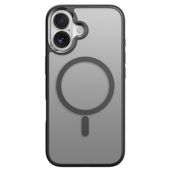 Чехол для iPhone 17 c Magsafe Rock Guard Touch Magnetic Protection Case (Metal Lens Frame) Black