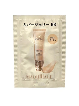 BB крем Shiseido Maquillage Dramatic Cover Jelly BB SPF50+ PA+++ Light Beige, світлий беж, пробник 0,3 г