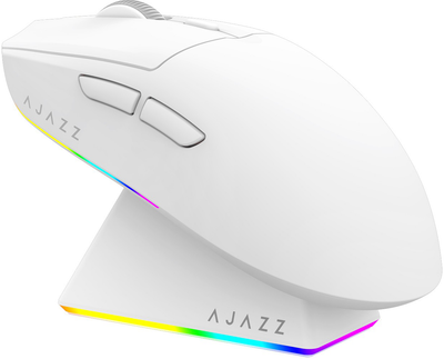 Mysz Ajazz AJ139 V2 MC Wireless\Bluetooth\USB White (AJ139-V2-MC-W)