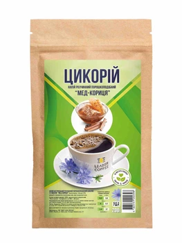Цикорий растворимый порошкообразный со вкусом мёда и корицы, 200 г
