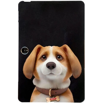 Защитный чехол Deexe Animal Series для OPPO Pad Neo / Air 2 / OnePlus Pad Go - Harrier Beagle
