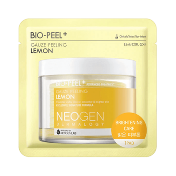 Тришарові пілінгові диски з лимоном Neogen Dermalogy Bio-Peel Gauze Peeling Lemon, 1 шт