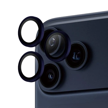 Противоударное защитное стекло AR для камеры Apple iPhone 17 Pro/17 Pro Max Blue, защита линз от царапин и ударов, линзы на камеру c рамкой, ArmorStandart (ARM86455)