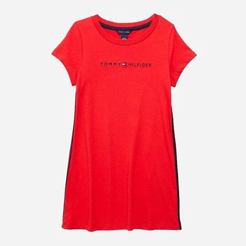 Дитяче літнє плаття для дівчинки Tommy Hilfiger 302389021 116 см Червоне (1159802187)