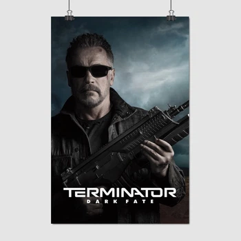 Постер Терминатор: Тёмные судьбы, Арнольд Шварценеггер, Terminator: Dark Fate (2019), A3 42×28 см (id4180)