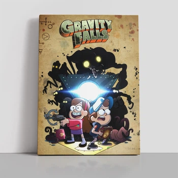 Интерьерная картина Гравити Фоллз, Gravity Falls, 30×42 см (id0669)