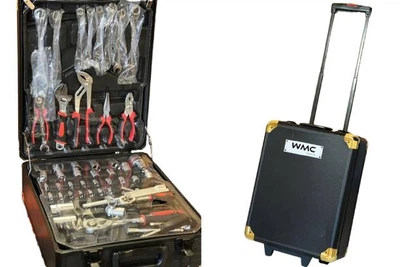 Набір інструментів WMC TOOLS 408 предметів з тріскачкою (в валізі)