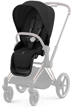 Tekstylny zestaw do wózków Cybex Priam 4.0 Seat Pack Sepia Black Platinum 523000733 (4063846415335)