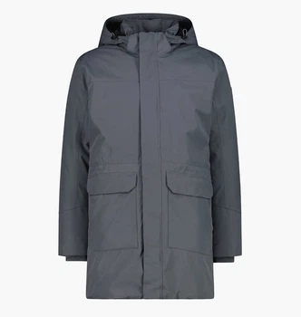 Парка CMP Zip Hood Feel Warm Grey 35K3737-U862 46