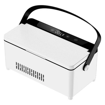 Медицинский портативный мини холодильник Coolbox KJX-108 для лекарств, инсулина / сумка / USB / 220V / АКБ