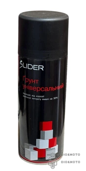 Грунт універсальний 400мл чорний аерозоль SLIDER