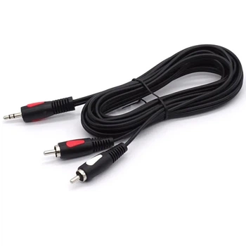 Audio Кабель Cabletech Eco-line jack 3.5 - 2RCA Cable 3м Black