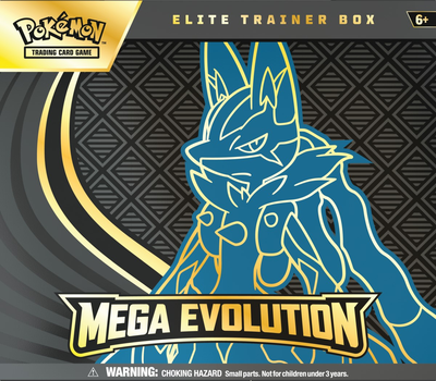Dodatek Pokémon TCG: Mega Evolution - Elite Trainer Box - Lucario 1 szt (0196214129115)
