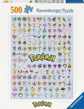 Пазл Ravensburger Pokémon The First 151 500 елементів 12000511 (4005555005117)