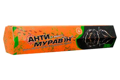 Инсектицид Антимуравей 35г шприц-гель ТМЗ для борьбы с муравьями гель от насекомых (D-IT_22-C)