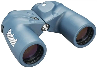 Бинокль Bushnell Marine Blue 7x50 мм с компасом и дальномерной сеткой