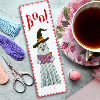 "Boo!" - набор для вышивки закладки