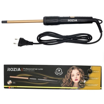 Плойка тонкая для завивки волос афрокудри Rozia HR 776 (4-1476952321)
