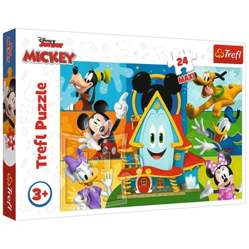 Пазл Trefl Maxi Mickey&friends Міккі Маус і друзі 24 елемента (m489768)