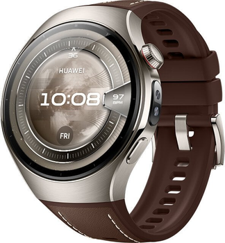 Смарт-годинник Huawei Watch 5 46mm Brown (6942103154317)