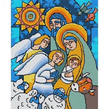 Алмазная мозаика Рождество 40х50см на подрамнике SANTI (954720)