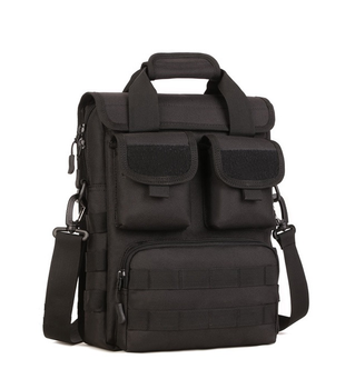Плечова тактична сумка urban pack A4 Protector Plus чорний