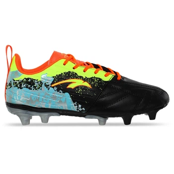 Бутсы футбольные Maraton Run 220820-3 размер 38 Black-Neon Yellow