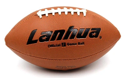 Мяч для американского футбола Lanhua Pro Liga VSF9 размер №9 Brown