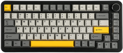 Klawiatura przewodowa Ajazz AK820 Max Magnetic switch USB Czarny/Szary (AK820MAX-WM-BGY)
