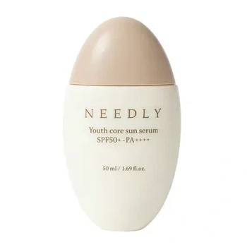 Youth Core Sun Serum SPF 50+ PA Сонцезахисна крем сироватка потрійної дії Needly 50 ml