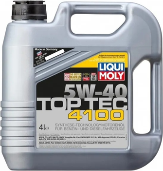 Olej silnikowy Liqui Moly Top Tec 4100 5W40 4 l (4100420021954)