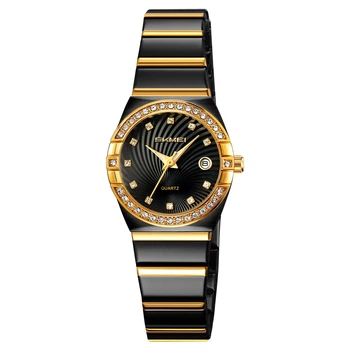 Женские часы Skmei 2342BKGD Black-Gold (1080-2912)