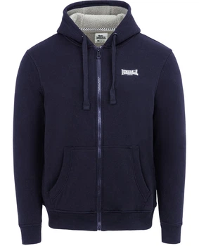 Куртка мужская демисезонная с подкладкой sherpa Lonsdale 32241518 XXL темно-синяя (2322415185102)