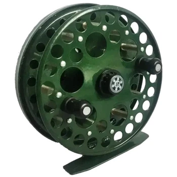 Катушка для рыбалки Gladiator XT888 инерционная Зеленый для спиннинга алюминиевая шпуля