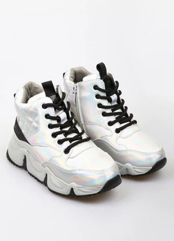 Черевики Qwest 36 Срібний (PK-212B-Z1-2677-Silver)