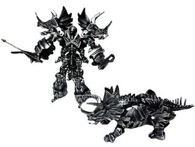 Робот-трансформер Transformers Слаг Slug 22 см Серый металлик n-11614