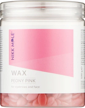 Перламутровий віск для брів і обличчя "Ягідний" - Nikk Mole Wax For Eyebrows And Face Berry 100g (904565-29128)