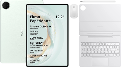 Планшет Huawei MatePad Pro 2025 12.2" Wi-Fi 12/512GB Green (4047443548337)