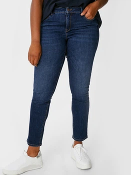 Джинси Skinny жіночі C&A 2176240b96 58 Сині (KC1000000031328)