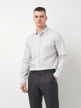 Рубашка хлопковая мужская Massimo Dutti 112415802p09 XL Комбинированная (1000000044464)