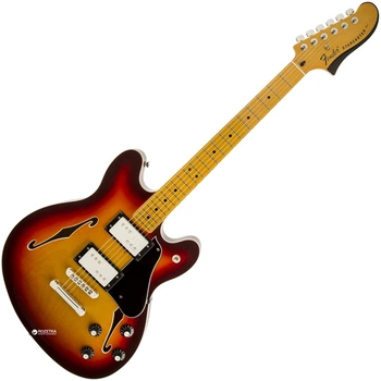 Электрогитара Fender Starcaster MN (213771) Aged Cherry Burst