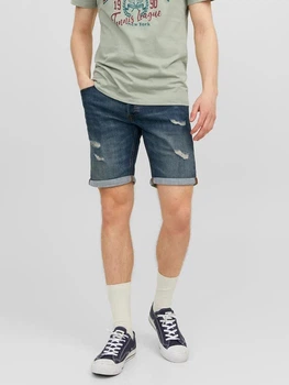Шорты джинсовые короткие мужские Jack & Jones 12224972b98 2XL Синие (KC1000000032324)