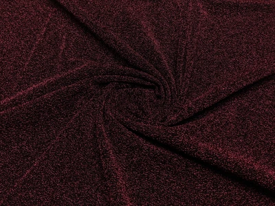Ткань Киви люрекс, бордо, пог. м. (к114, 2506068B, цв2)