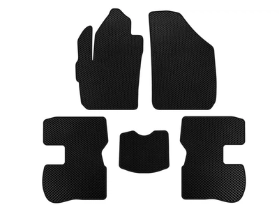 Автоковрики Digital Designs Chery Kimo (A1) 2007– 5 шт Черный (2531168261)