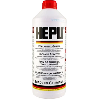 Антифриз G12 READY MIX RED-37C 1,5л HEPU